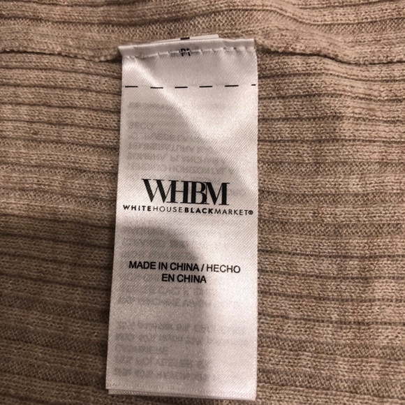 WHBM Cashmere Blend ES Henley size XL - Picture 11 of 12